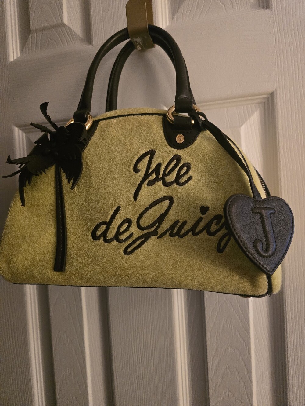 Juicy Couture Isle De Juicy Bowler Bag, Rare, EUC